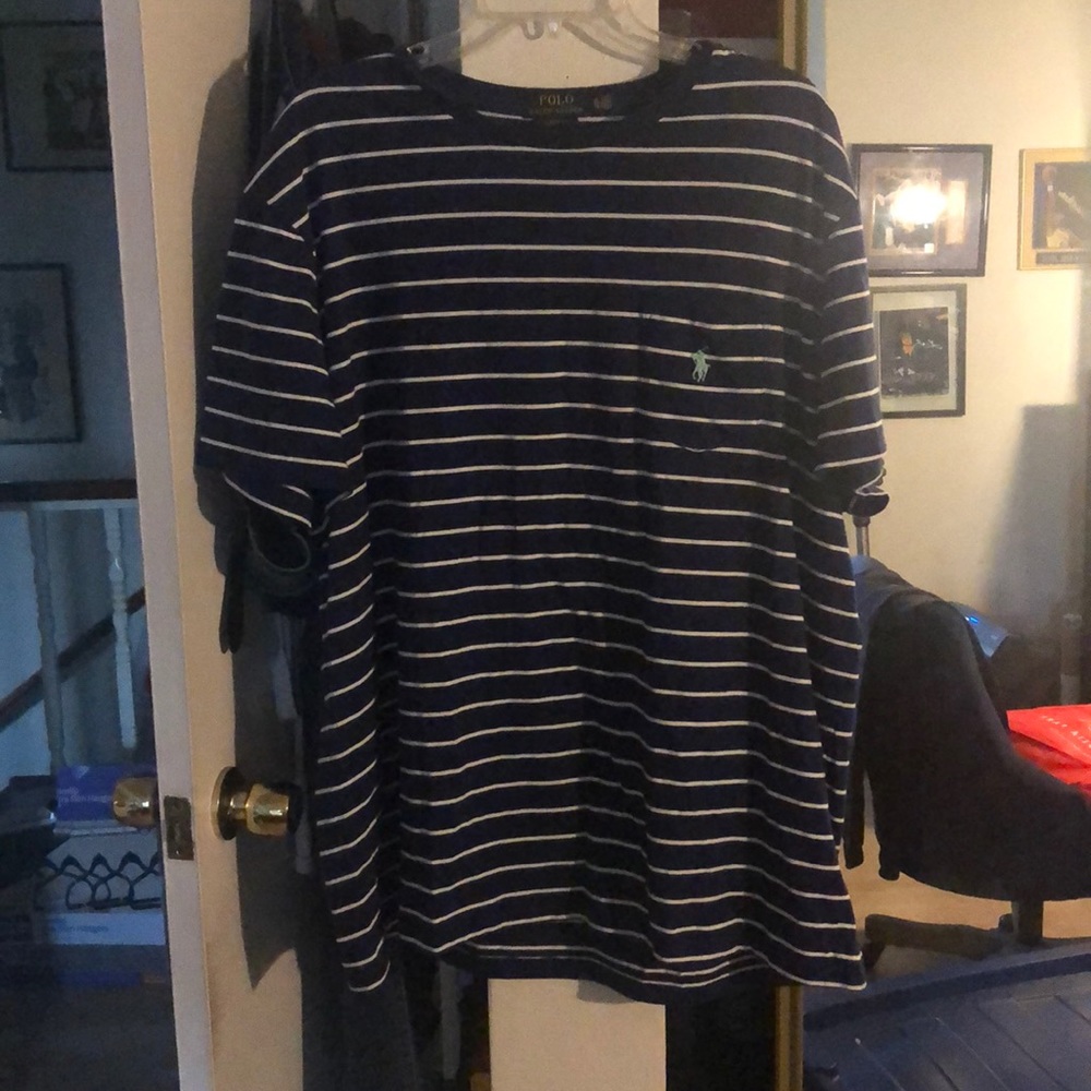 Men’s Polo Ralph Lauren Shirt Blue XL TG